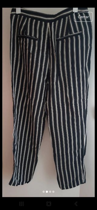 Pantalón de rayas Zara