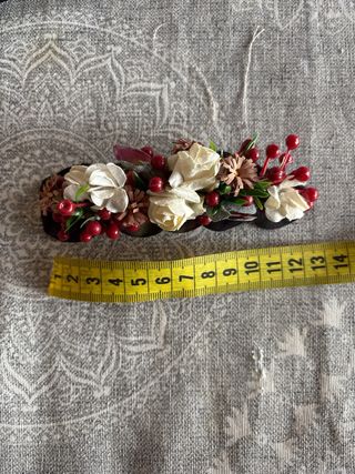 Tocado de flores Fallera