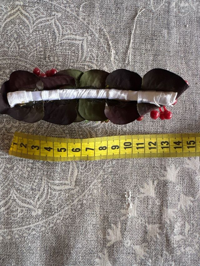 Tocado de flores Fallera