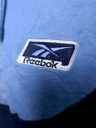 Sudadera Half zip Reebok años 80 s - m