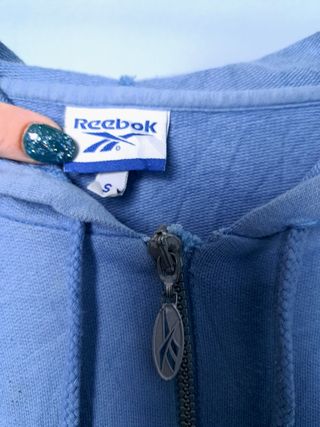 Sudadera Half zip Reebok años 80 s - m
