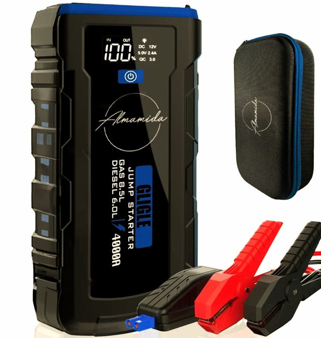 Avviatore Starter 4000 Ampere 24000 mAh