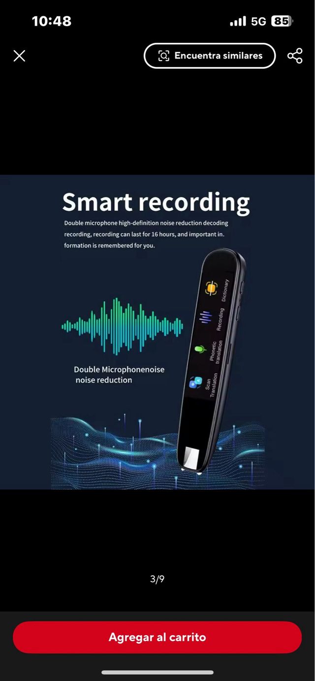 Bolografo de traduccion