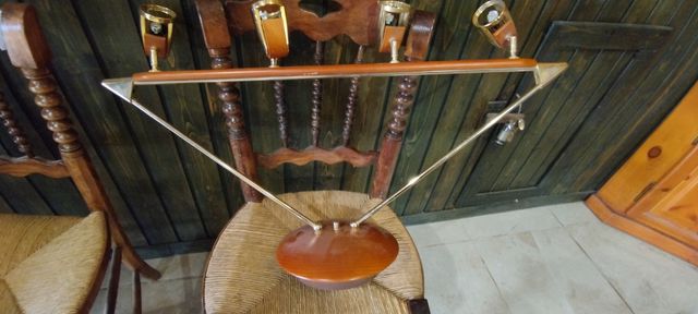 Lampara de techo madera - metal