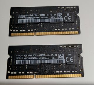 2 Memorias ram imac