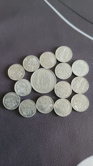 Monedas. Pesetas