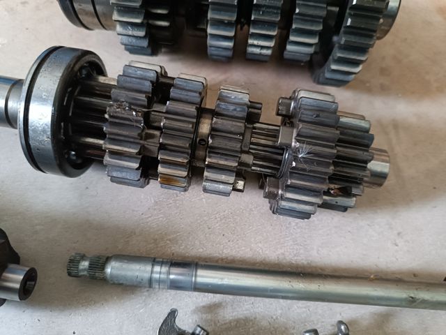 Honda CBR 600rr caixa de velocidades