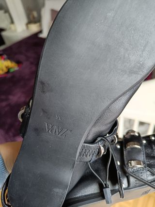 Bailarinas de Zara de piel