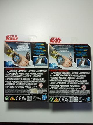 Star Wars Figura de Luke Skywalker y Rey Skywalker