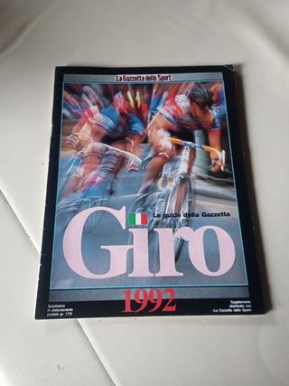 Giro d'Italia 92- guide Gazzetta Sport