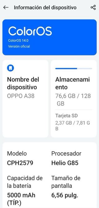 OPPO A38 128GB 4