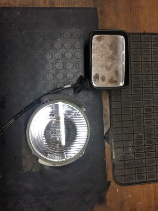 Faro e Specchio Golf Mk2