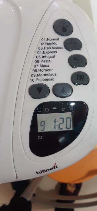 Maquina de elaboración de pan