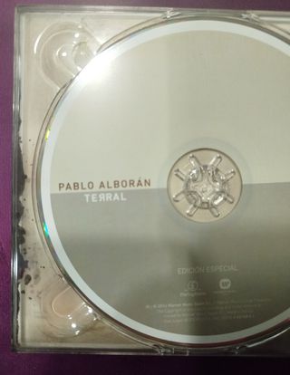 CD y DVD TERRAL de Pablo Alborán