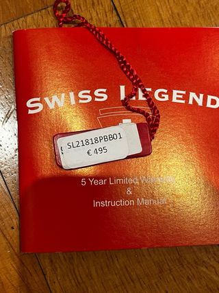 Reloj Swiss Legend Neptune