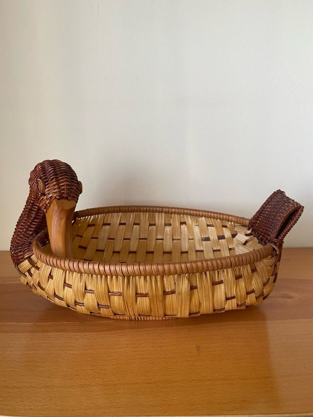 Cesto con forma de pato