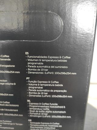 SUPER OFERTA!CAFETERA ILLY IPERESPRESSO Y3.3 NUEVA