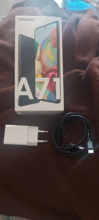 Samsung a71  128gb   caja  cargador no origin