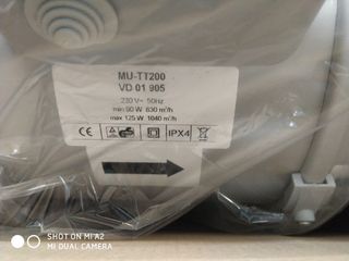 Ventilador extractor tubular