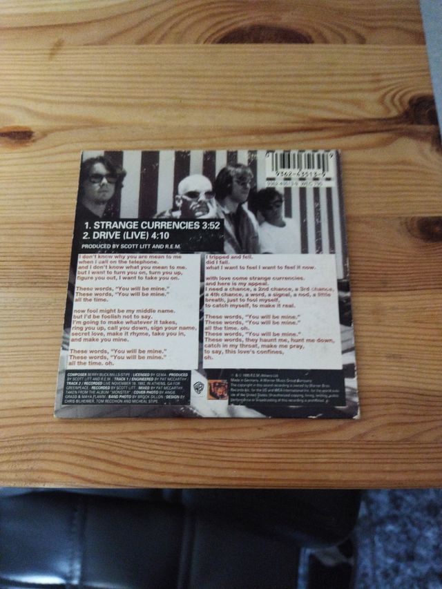 CD single R.E.M