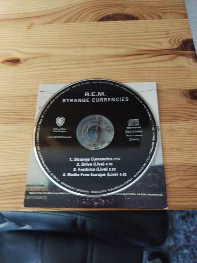 CD single R.E.M