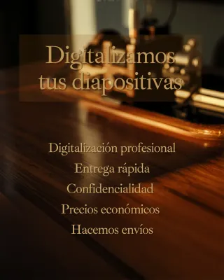 Convertimos tus negativos a digital