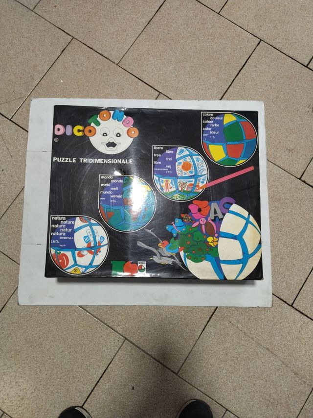 Dicotondo puzzle 3D vintage Sebino