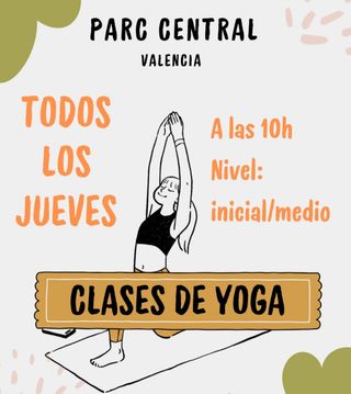 Clases de yoga (bono mensual= 4 clases)