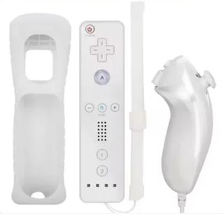 mando wii + Nunchuk + funda
