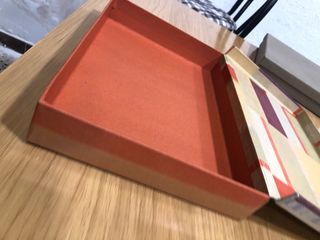 Cajas medianas regalo almacenaje con separaradores