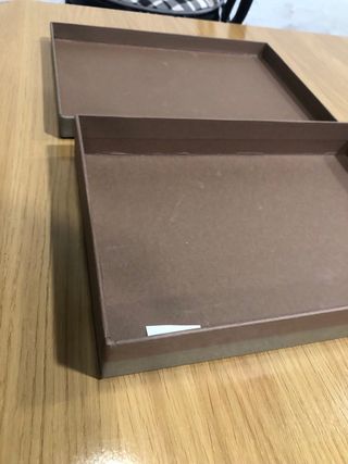 Cajas medianas regalo almacenaje con separaradores