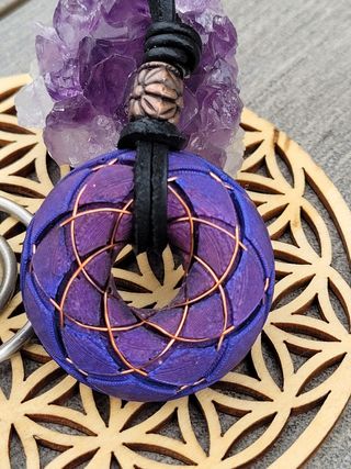 Torus,Bobina di Rodin in shungite élite