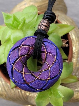 Torus,Bobina di Rodin in shungite élite