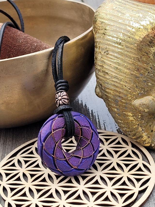 Torus,Bobina di Rodin in shungite élite