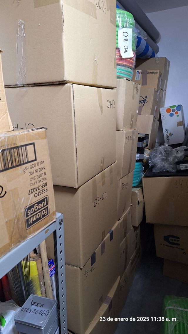 LOTES DE ARTÍCULOS DE FERRETERIA