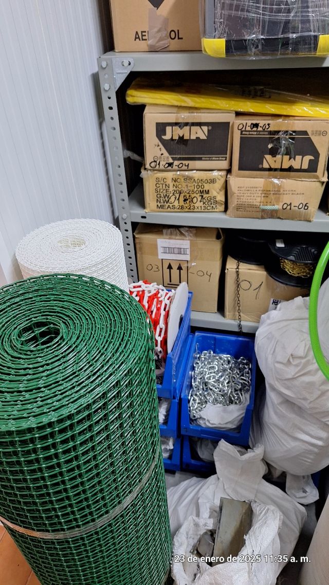 LOTES DE ARTÍCULOS DE FERRETERIA
