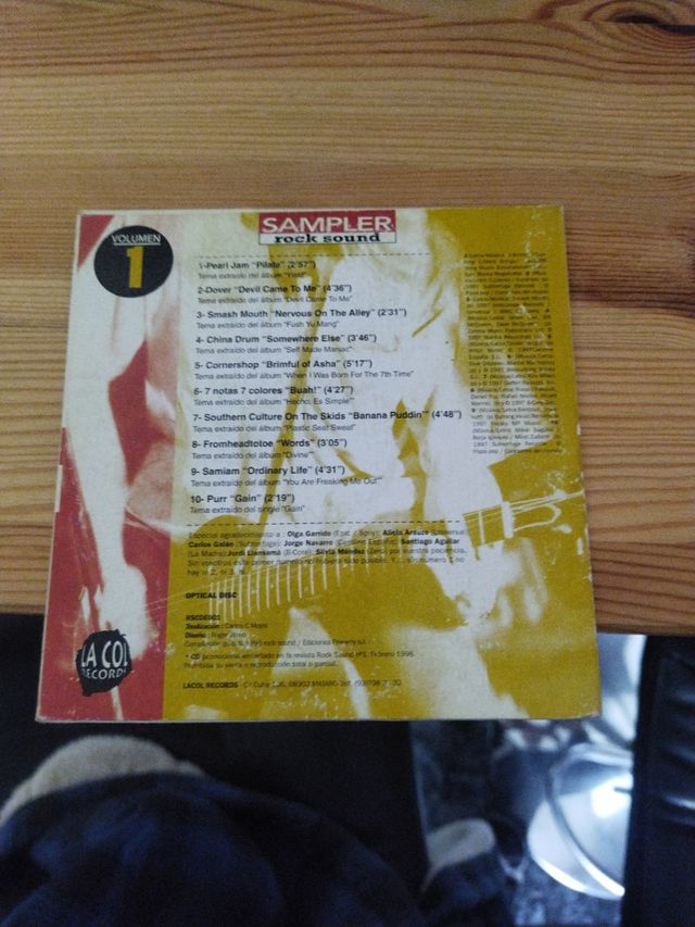 CD single revista sampler rock sound