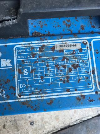 Soldador de arco 100A