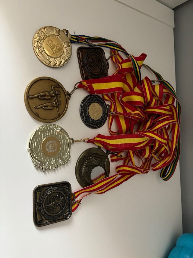 Lote de 7 medallas
