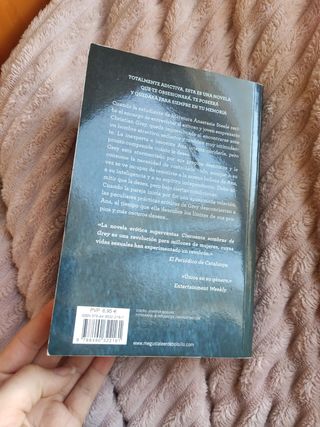 Libro Cincuenta sombras de Grey