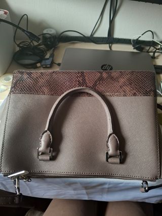 Borsa Michael Kors fango e pitonata