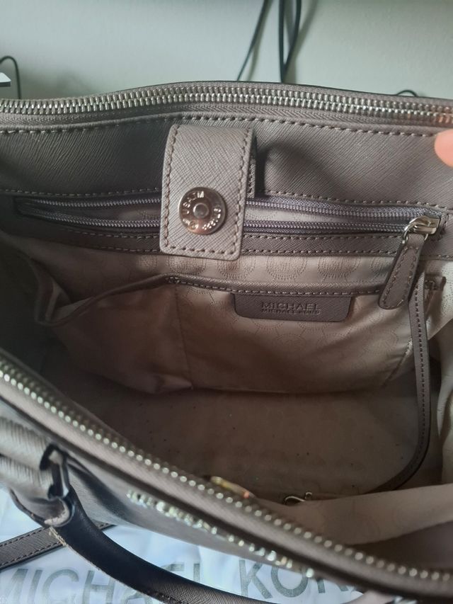 Borsa Michael Kors fango e pitonata