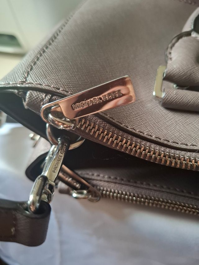 Borsa Michael Kors fango e pitonata
