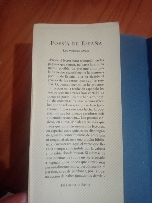 POESIA DE ESPAÑA. LOS MEJORES VERSOS