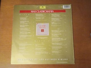 DISCO DOBLE VINILO MASCLASSIC MANIA VARIOS AUTORES