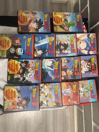 Lote de dvd de draconball z