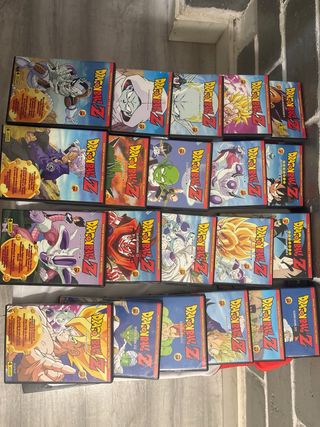 Lote de dvd de draconball z