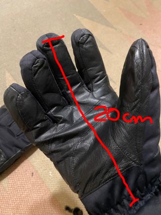 Guantes eski gore tex