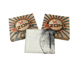 Monedero logo X Zone, tarjetero ,billetero y moned