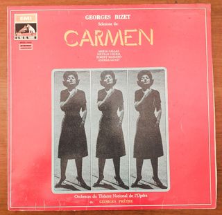 vinile 33 giri Georges Bizet: selezione da Carmen